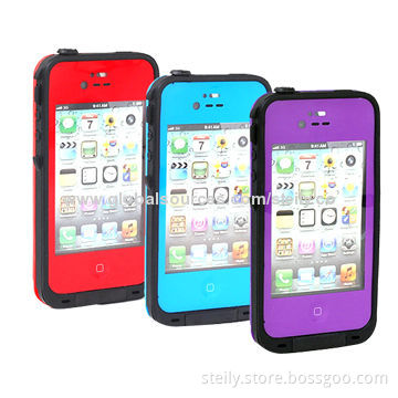 New Arrival Factory Wholesale Waterproof/Shockproof/Dirt-proof Case for iPhone 4/4S